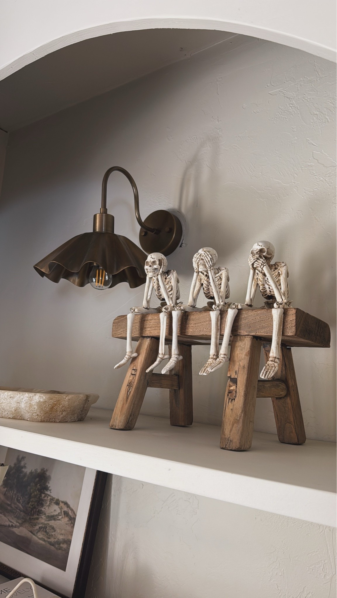 These cutie skeletons are perfect for shelf decor. Halloween without the spooky!! 30% off right now from @darbycreektrading

#LTKHome #LTKSeasonal