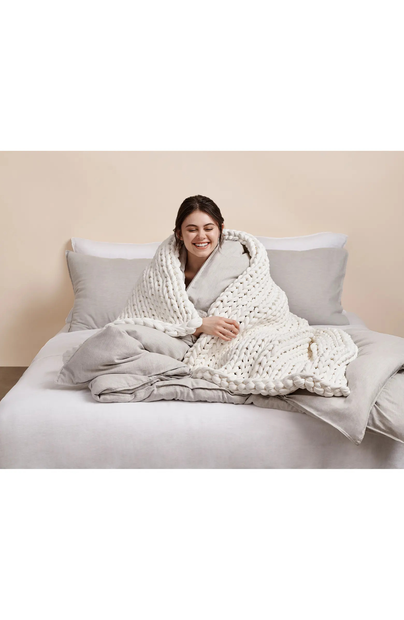 Bearaby Organic Cotton Weighted Knit Blanket | Nordstrom | Nordstrom