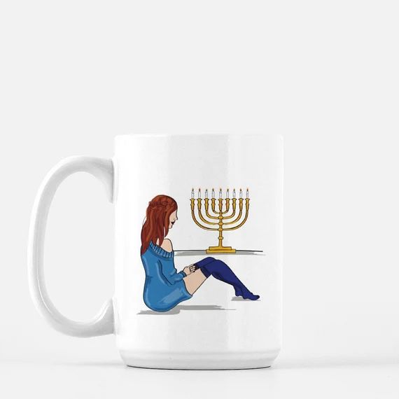 COZY HANUKKAH Mug  Coffee Mug Coffee Mug Ceramic Mug Cute | Etsy | Etsy (US)