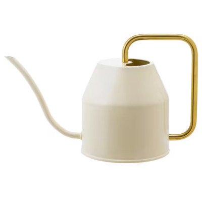 IKEA VATTENKRASSE Plants Watering Can Ivory & Gold Steel 30 oz Home Decorative  | eBay | eBay US