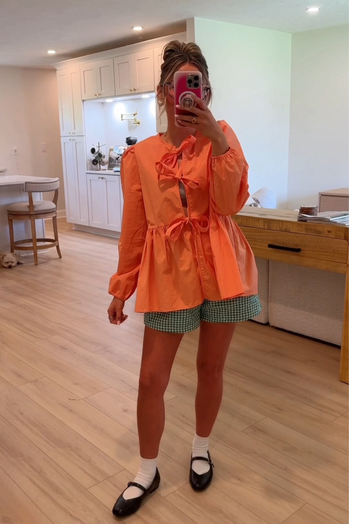 I’m wearing size small in the top and medium in shorts, sized up bc they run small! Couldn’t link my exact flats so linked similar. 

#LTKFindsUnder50 #LTKFindsUnder100 #LTKStyleTip