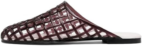 Molozoey Clear Jelly Shoes for Women Slip on Jelly Mesh Slides Comfortable Closed Toe Flats Sanda... | Amazon (US)