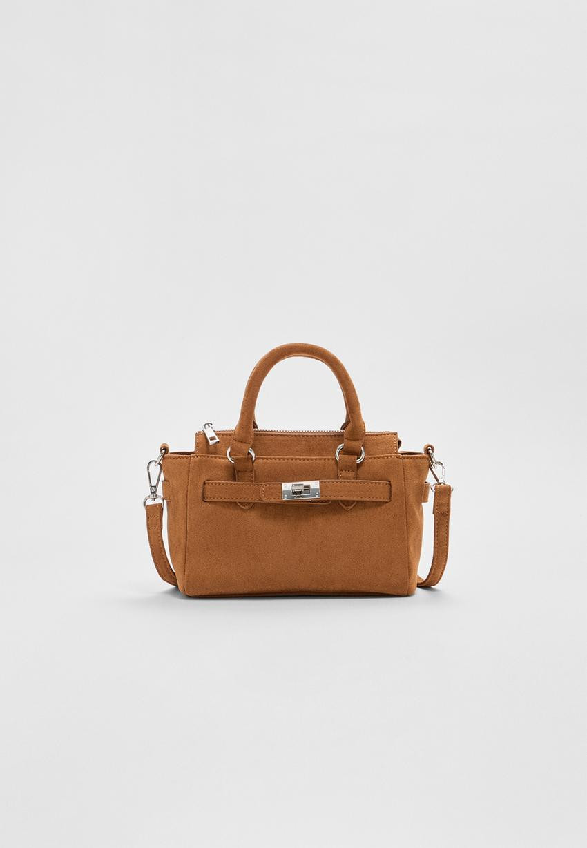 Crossbody bag with buckle - Women's Bags | Stradivarius United Kingdom | Stradivarius (UK)