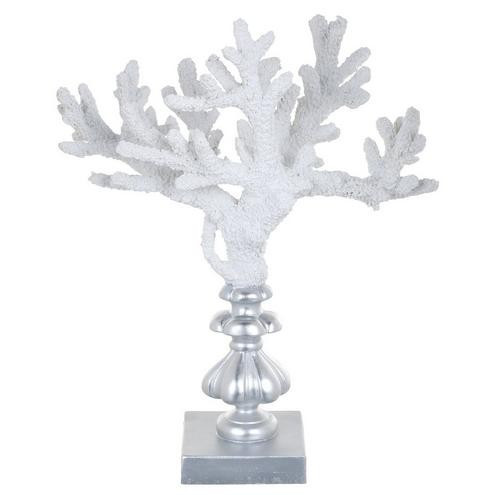 19" Coral Reef Home Accent - White-White-4330370993185   | Burkes Outlet | bealls