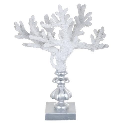 19" Coral Reef Home Accent - White-White-4330370993185   | Burkes Outlet | bealls