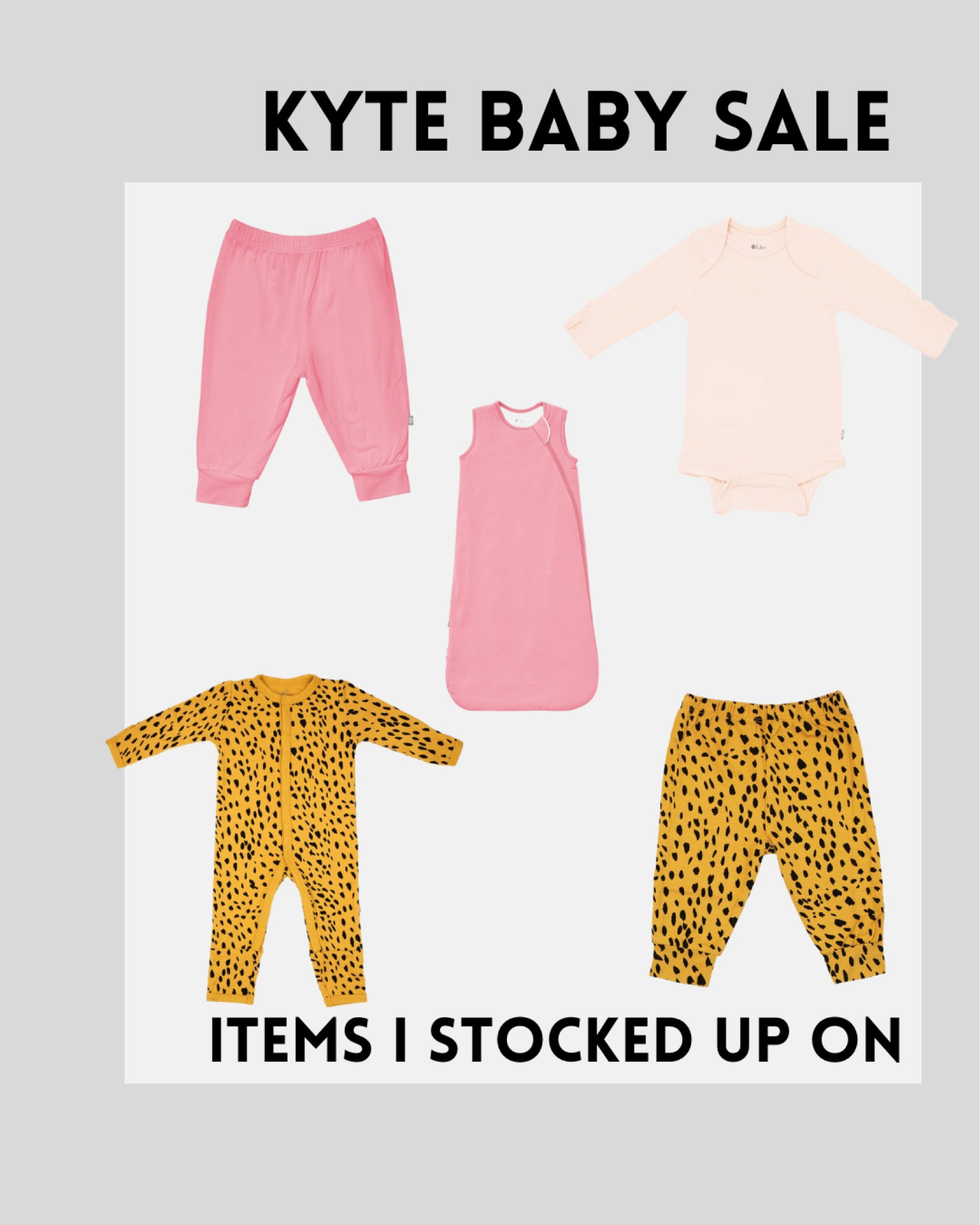 Kyte Baby 40% off sale! Stocked up on multiple sizes and colors or bodysuits, pants, and sleep bags! 

#LTKfamily #LTKbaby #LTKxNSale