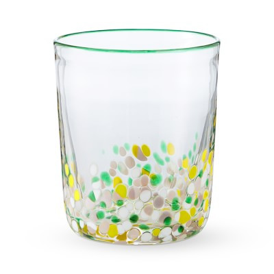 Williams Sonoma Confetti Double Old-Fashioned Glasses, Set of 4 | Williams-Sonoma