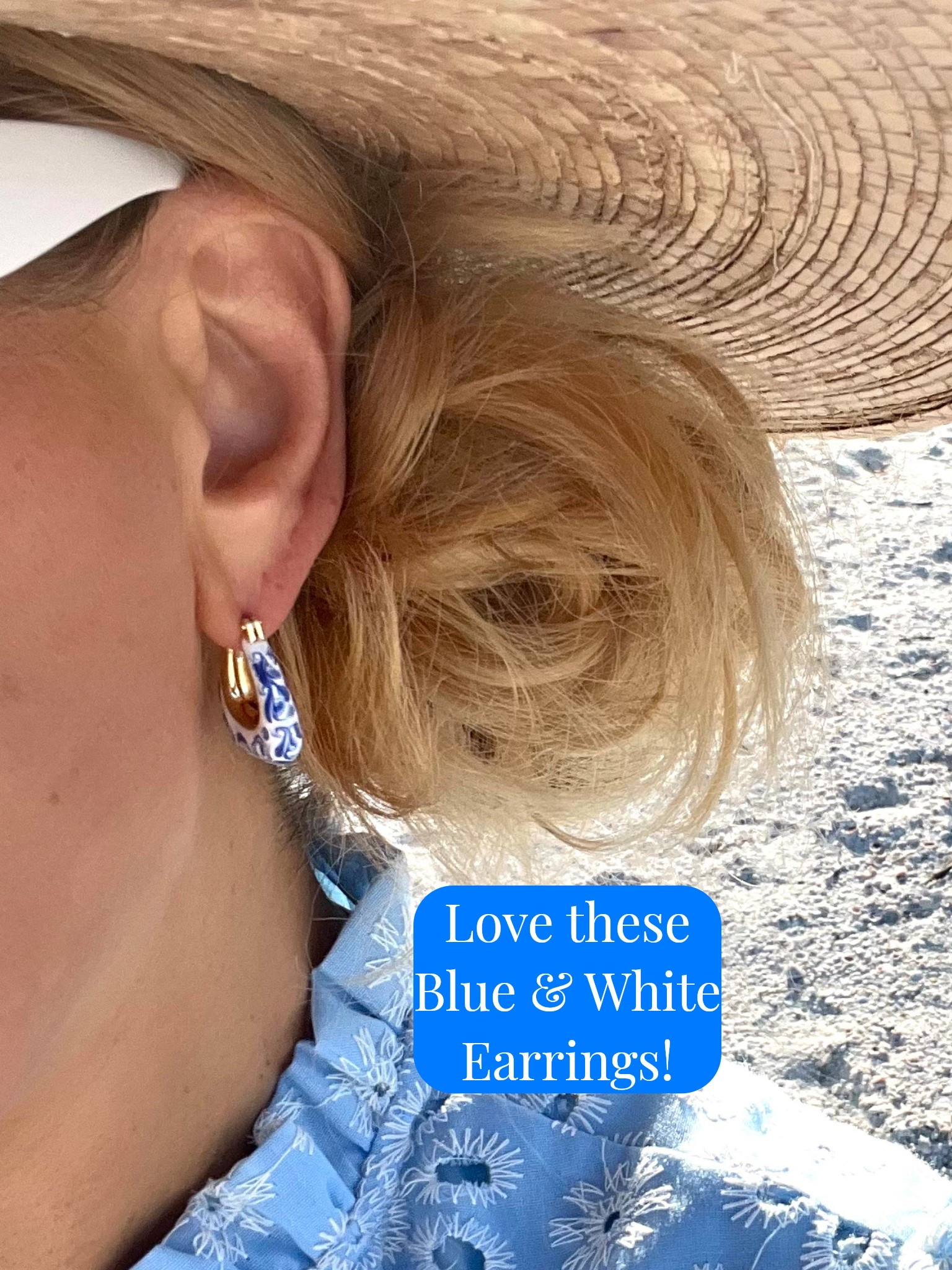 If you’re looking for the perfect blue & white earrings, this is it! 

These @Ana Luisa earrings are stunning. They will make a great graduation day gift or Mother’s Day gift. Highly recommend!

#LTKSeasonal #LTKOver40 #LTKWorkwear #LTKU #LTKTravel #LTKgrwm #LTKootd #LTKWedding #LTKSwim #LTKFestival
