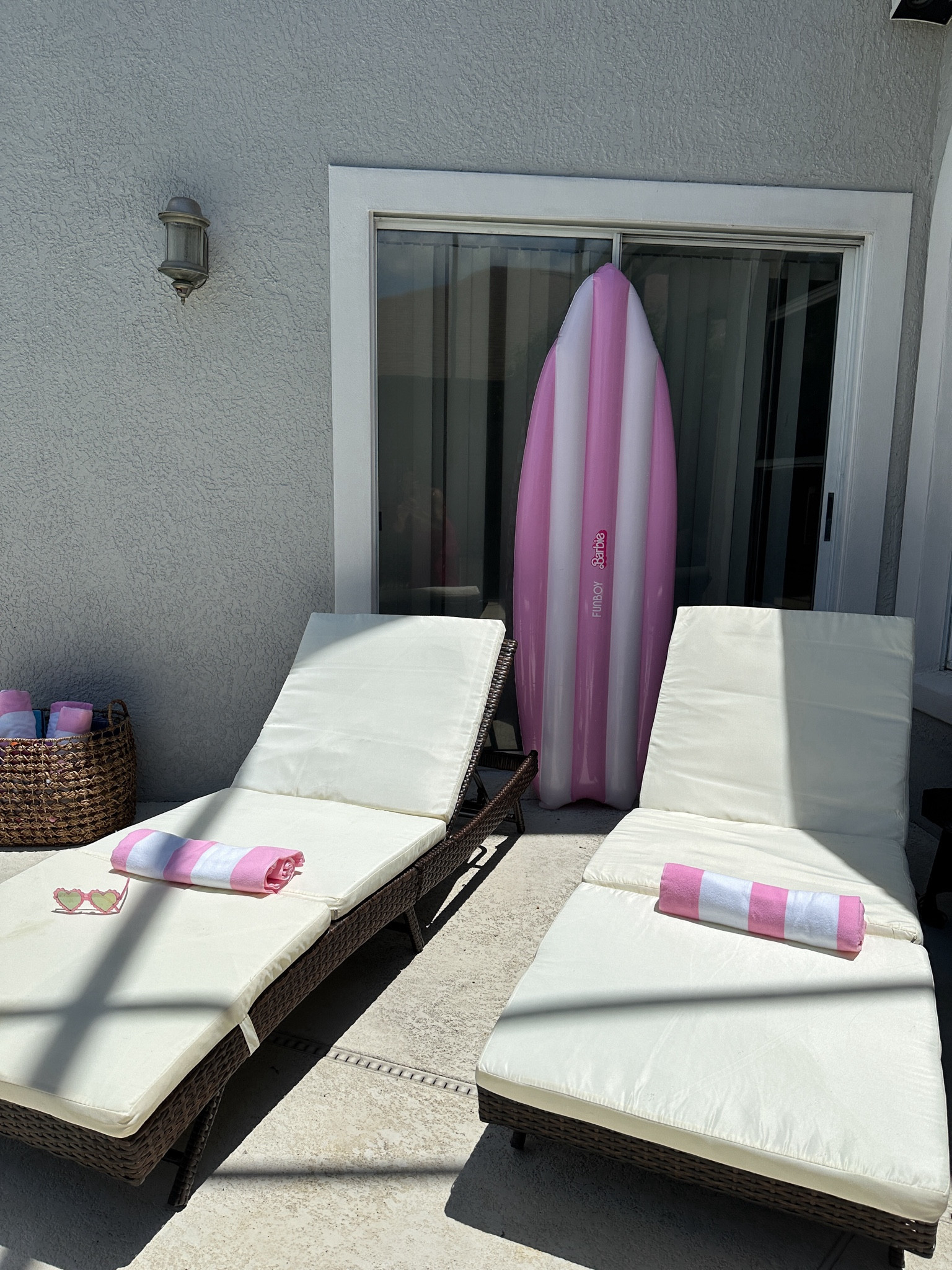 Chaise lounges with cushions on #sale! These are a steal for the price! 

#chaiselounge #wicker #outdoorfurniture 

#LTKSwim #LTKHome #LTKSaleAlert