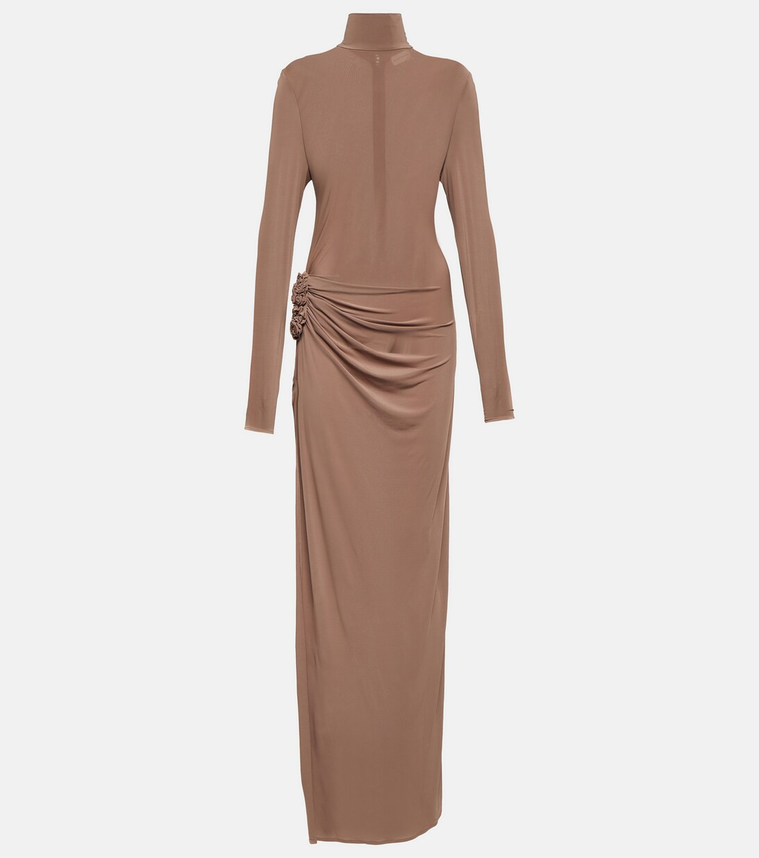 Floral-appliqué jersey maxi dress | Mytheresa (US/CA)