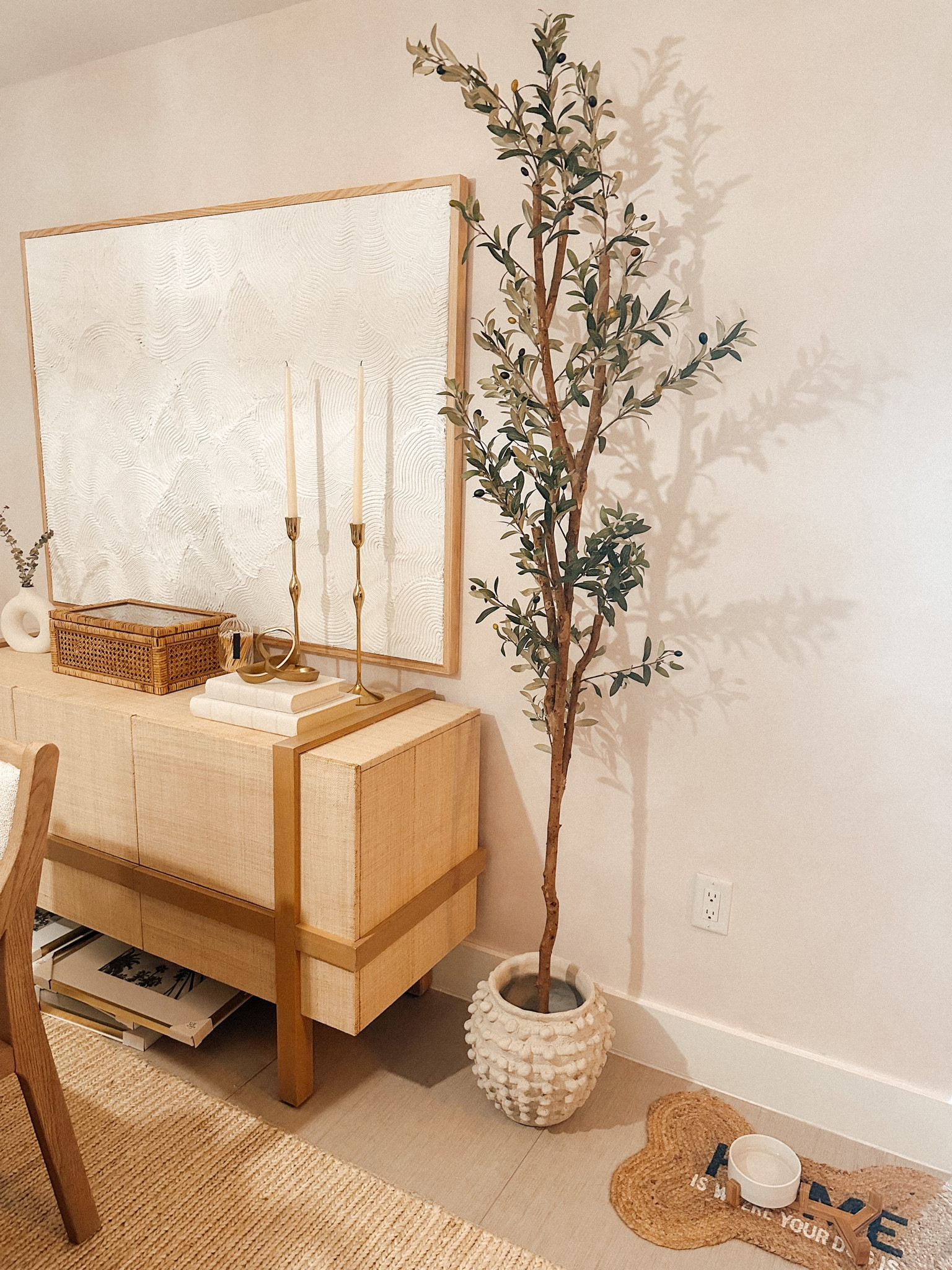 New olive tree and pot. Got the size M pot! 

#LTKhome