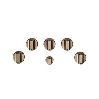 Cafe Gas Cooktop Knob Kit in Brushed Bronze-CXCG1K0PMBZ - The Home Depot | The Home Depot