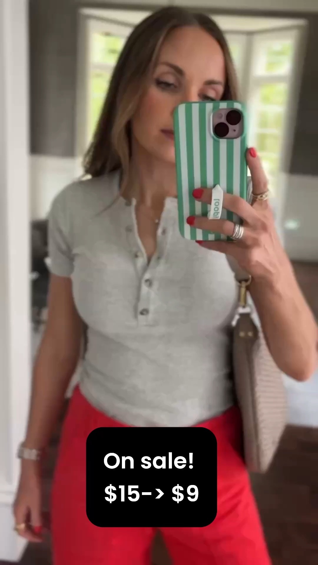 @Target Henley on sale through Saturday! Comes in a few colors, get your true size!