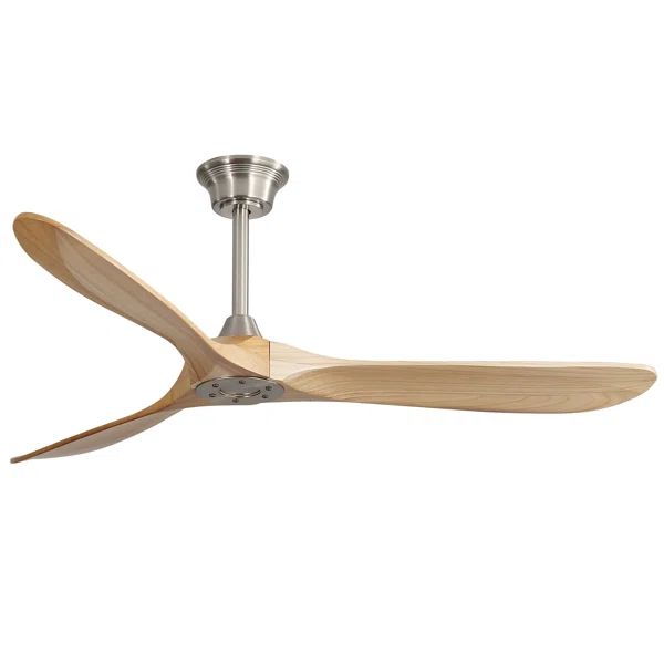 Nicola 60" 3 - Blade Standard Ceiling Fan with Remote Control | Wayfair Professional