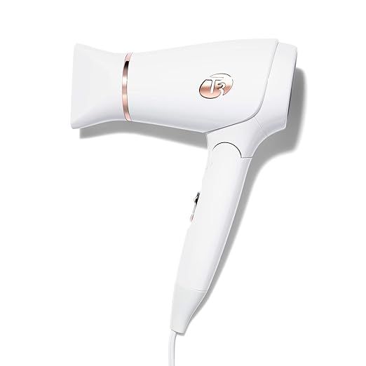 T3 - Featherweight Compact Folding Hair Dryer | Lightweight & Portable Dual Voltage Travel Hair D... | Amazon (US)