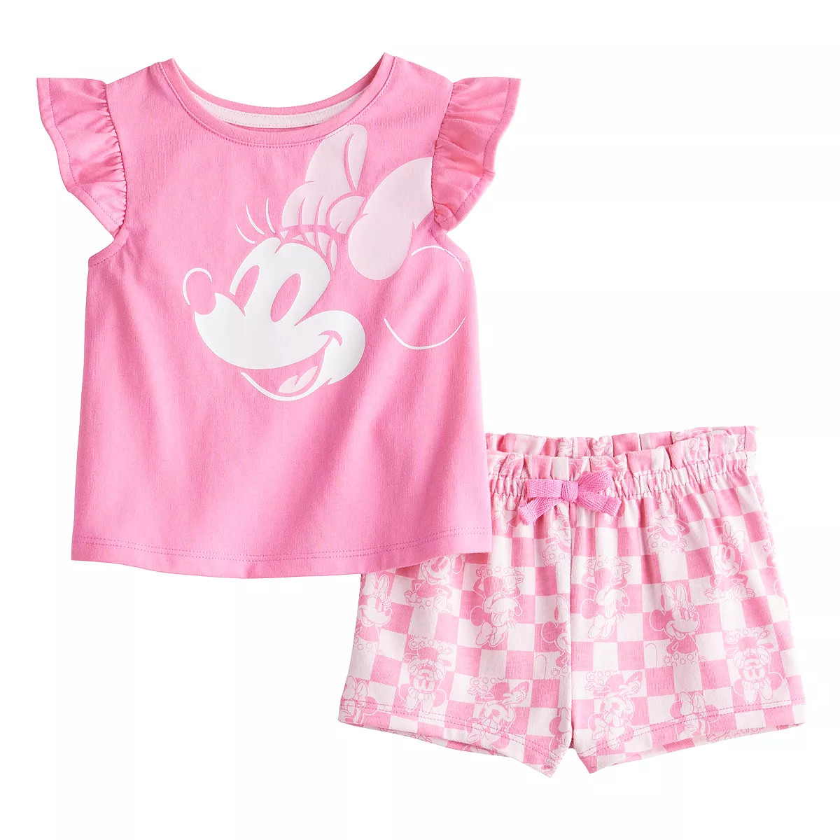 Disney's Minnie Mouse Baby Girl Flutter Tee Set by Jumping Beans® | Kohl's
