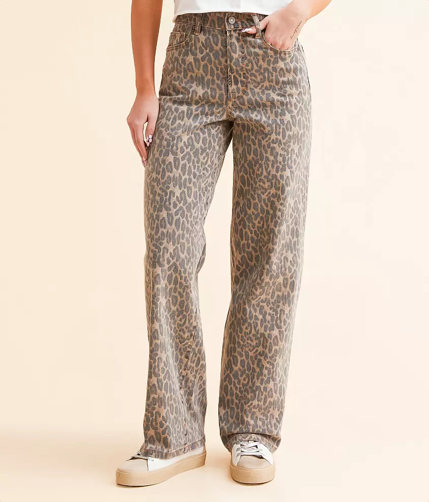 Logan Cheetah Dad Pant | Buckle