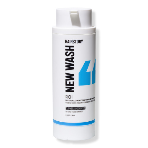 Hairstory New Wash Rich Cleansing & Conditioning Cream For Thick, Coarse and Curly Hair - 8.0 oz | Ulta