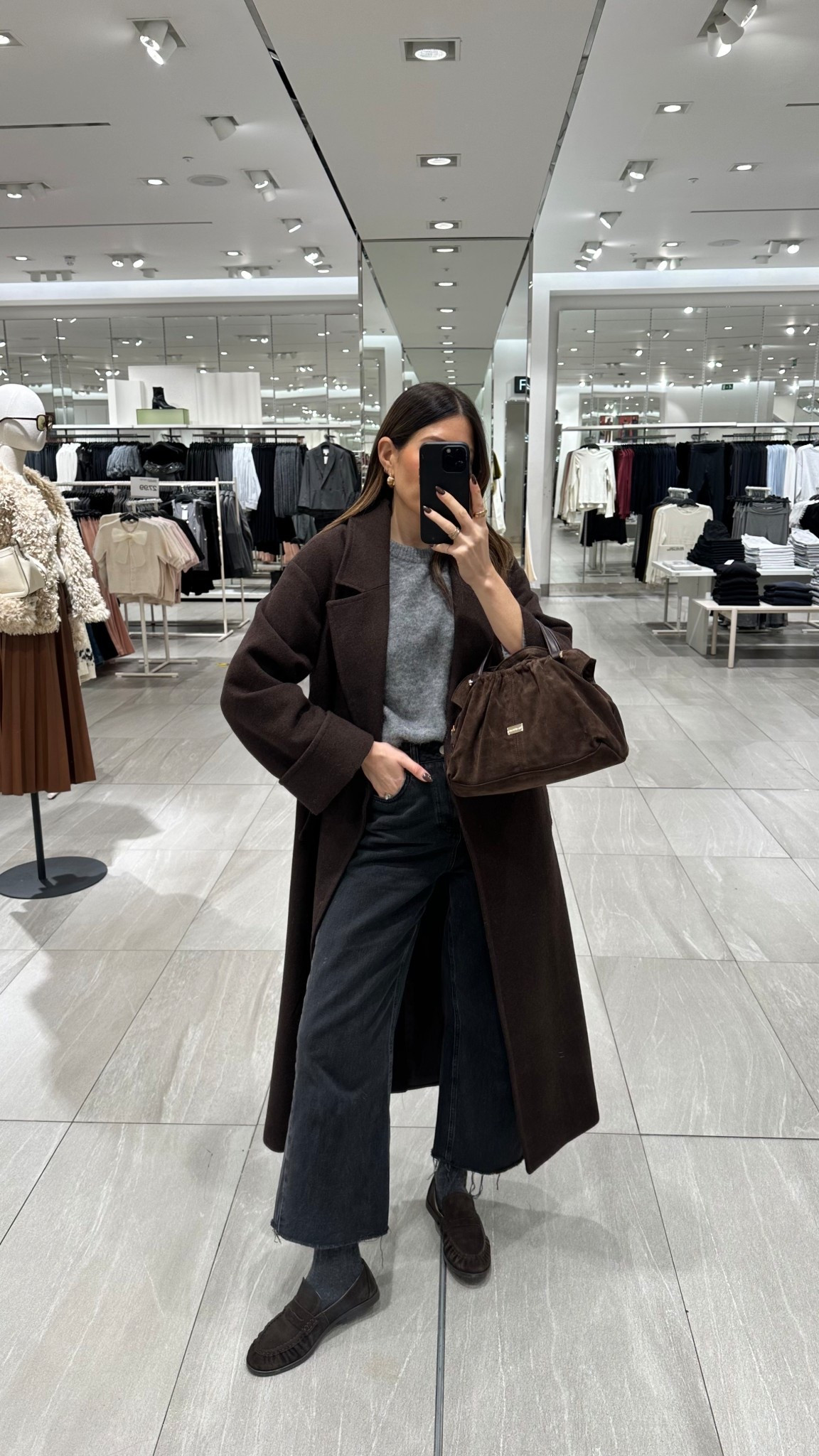 Casual outfit check, grey & brown 🩶🤎🩶🤎

#LTKuk #LTKwinter #LTKeurope