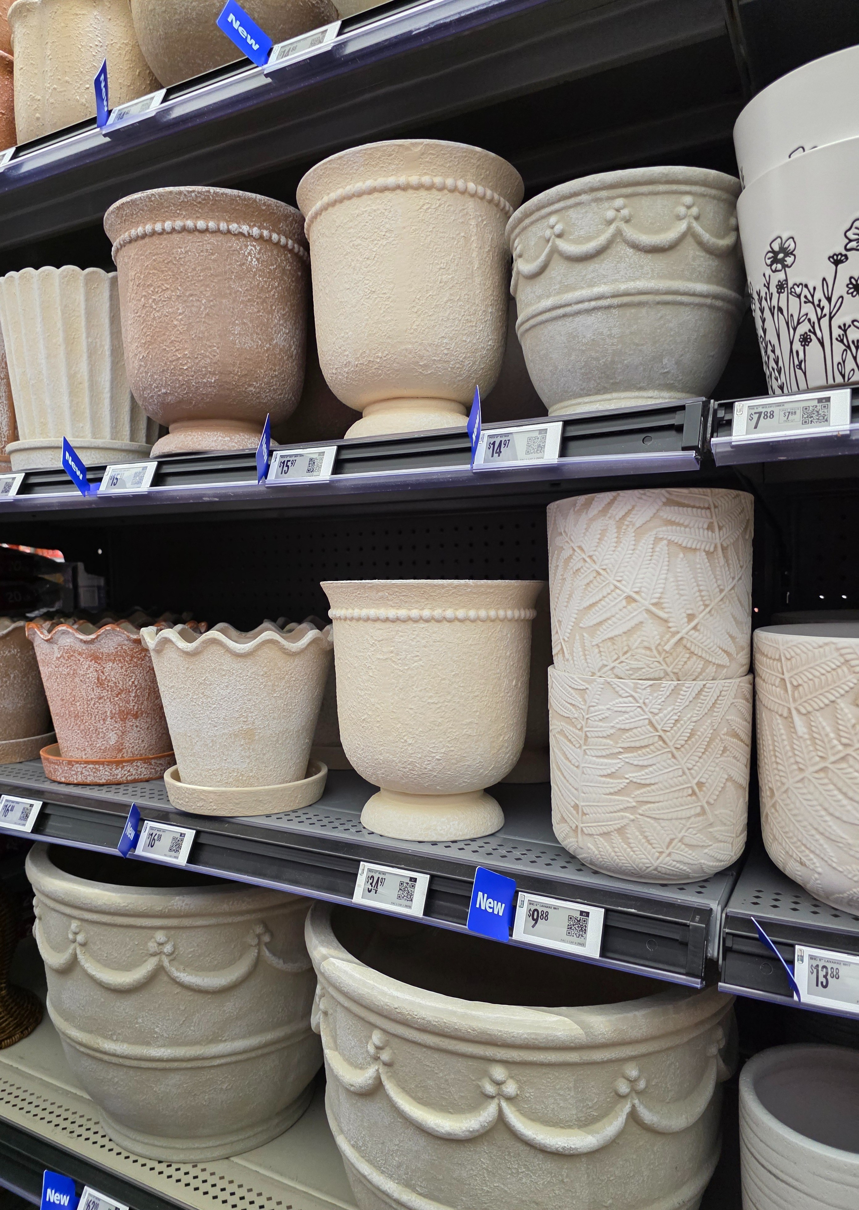 I'll take one of each please! Loving these neutral planters from Walmart by the My Texas House brand. #planters  

 #LTKHome