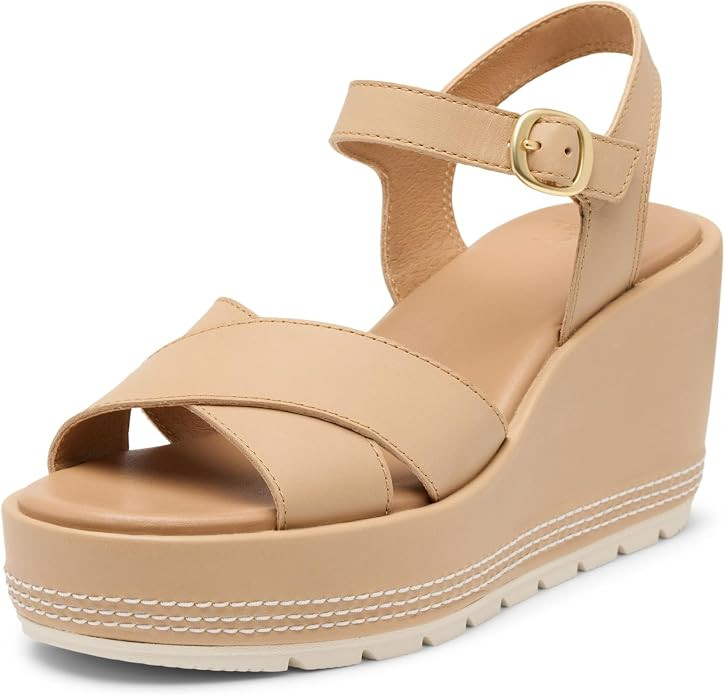 Sorel womens SUNPEAK™ WEDGE ANKLE STRAP Wedge Sandal | Amazon (CA)