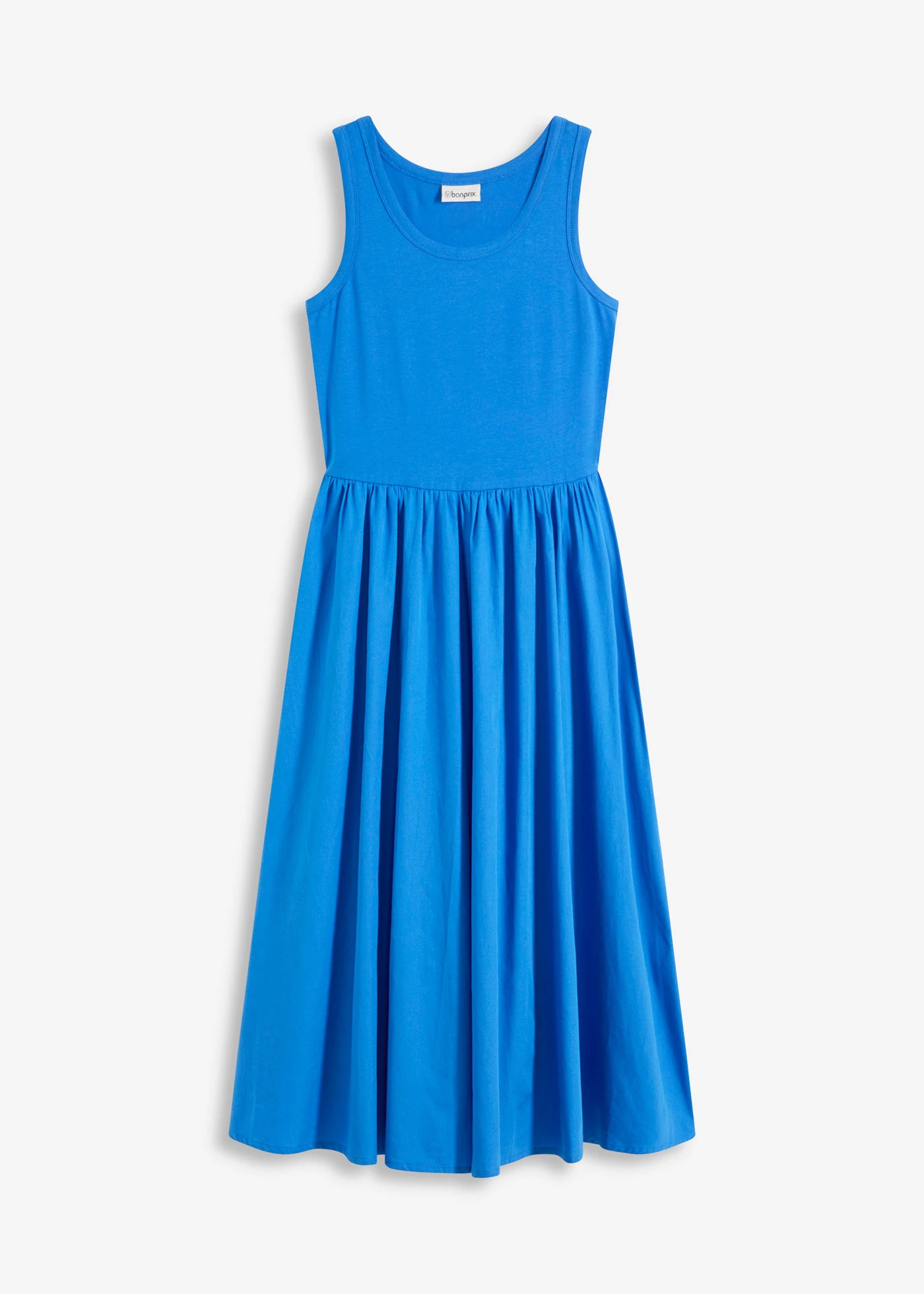 Jersey jurk van een materiaalmix gletsjerblauw | Bonprix NL (Influencer)