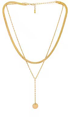 8 Other Reasons Pendant Lariat Necklace in Gold from Revolve.com | Revolve Clothing (Global)