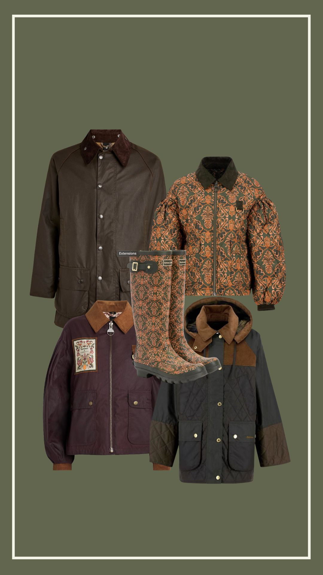 Barbour coats perfect for the Autumn season. Autumnal wardrobe, jackets, wax jackets, Farm Rio 🍁 Country wardrobe, chic style and timeless fashion.  

 #LTKautumn #LTKeurope #LTKstyletip