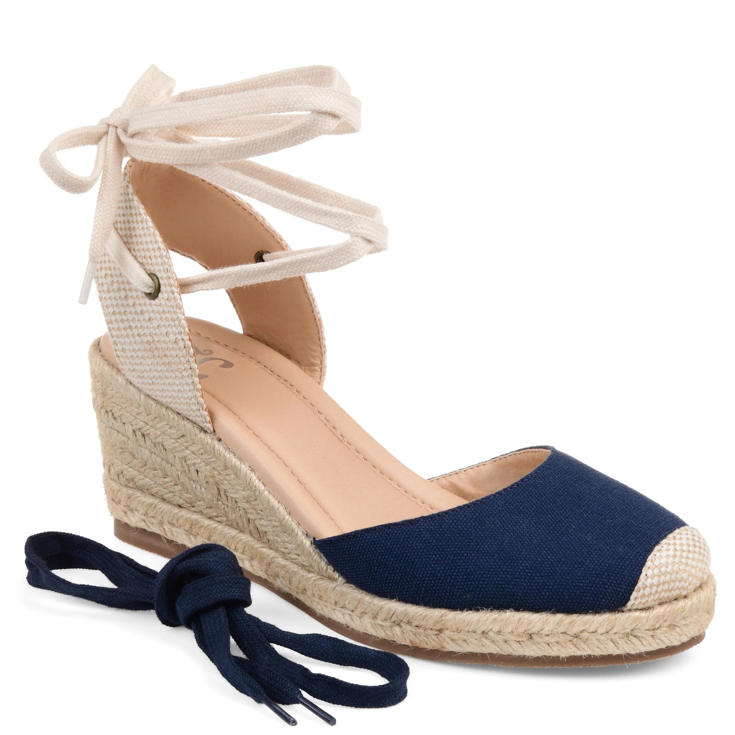 Comfort by Brinley Co. Womens Espadrille Wedge | Walmart (US)