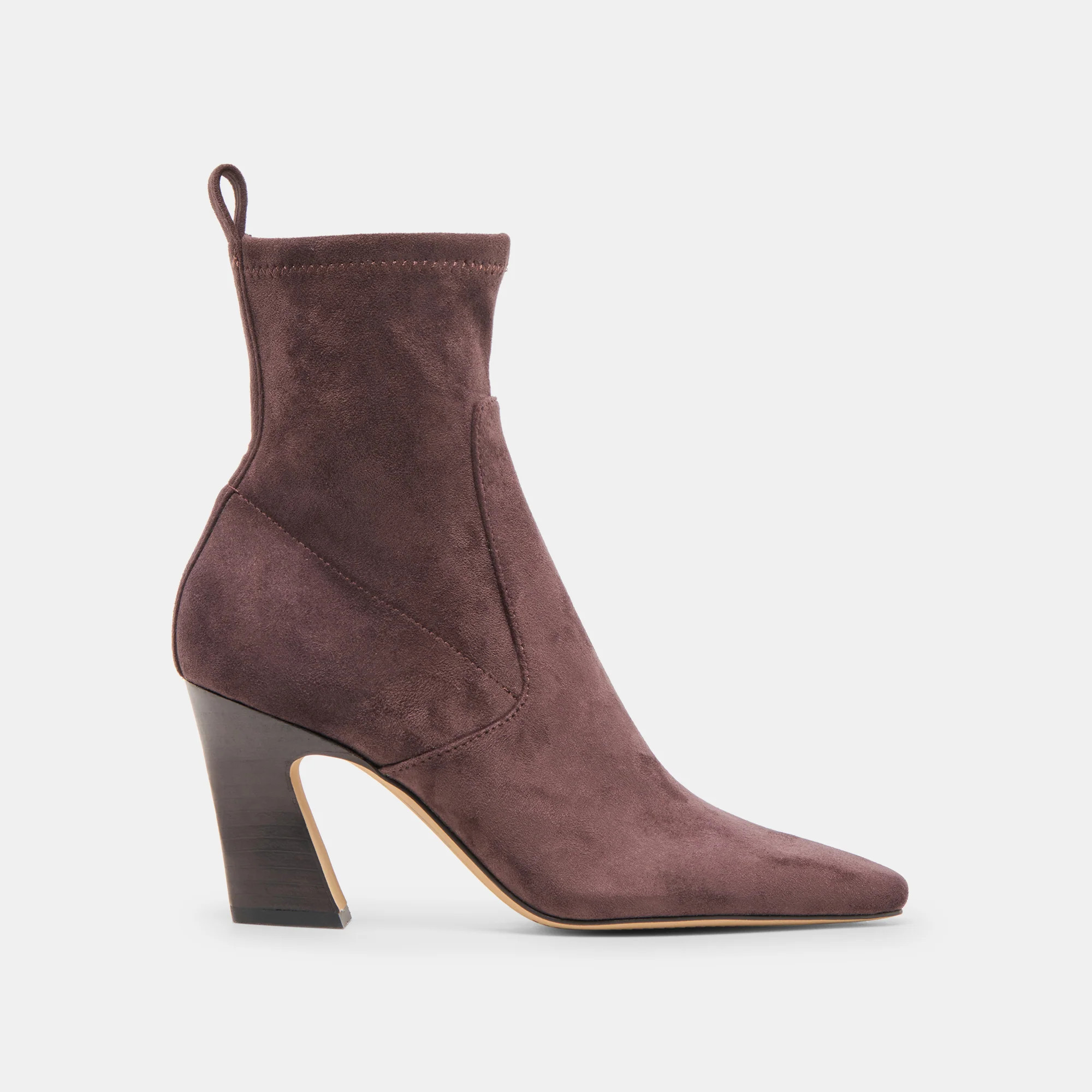Linzey Booties Cedar Stella Suede | DolceVita.com