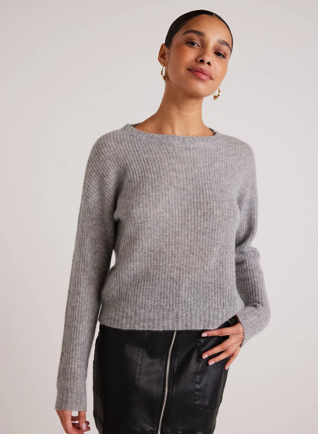 DROP SHOULDER SWEATER HGY - Bella Dahl | Bella Dahl