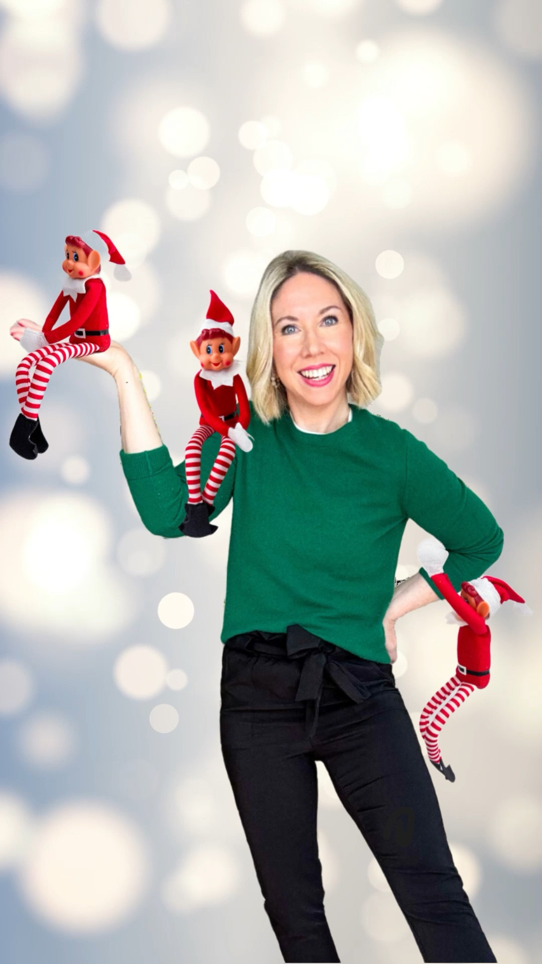 Holiday style / cashmere under $100 
Quince cashmere sweater - size XS 

Pants XS 

Holiday earrings 


#ltkfindsunder100 Quince cashmere sweaters / holiday elf #ltkkids #ltkfamily #ltkover40 #ltkseasonal

#LTKCyberWeek #LTKHoliday #LTKWatchNow