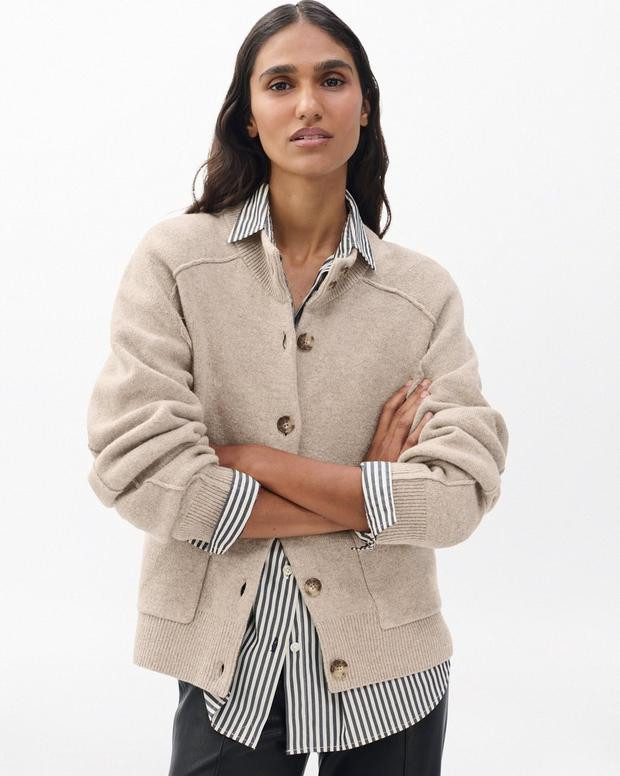 Bridget Mockneck Cardigan | rag & bone