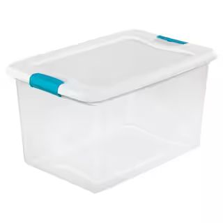 64 Qt. Latching Storage Box | The Home Depot