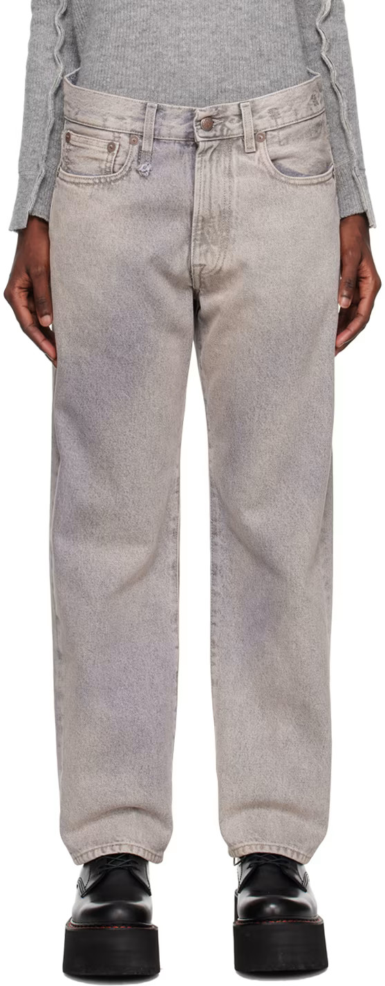 Gray Boyfriend Jeans | SSENSE