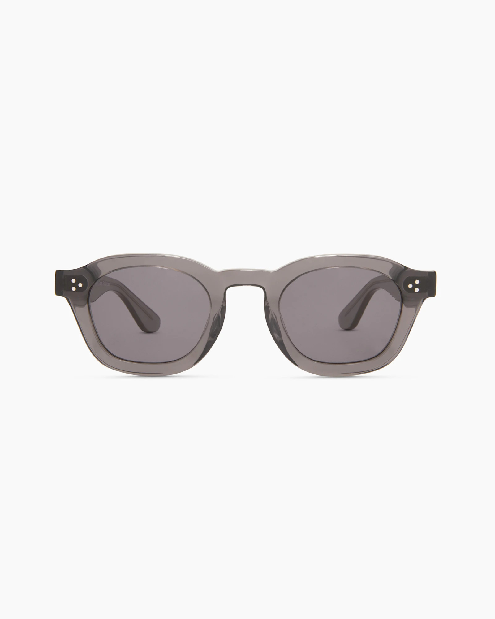 Maldives Polarized Acetate Sunglasses in Clear Slate With Grey Lens | Quince