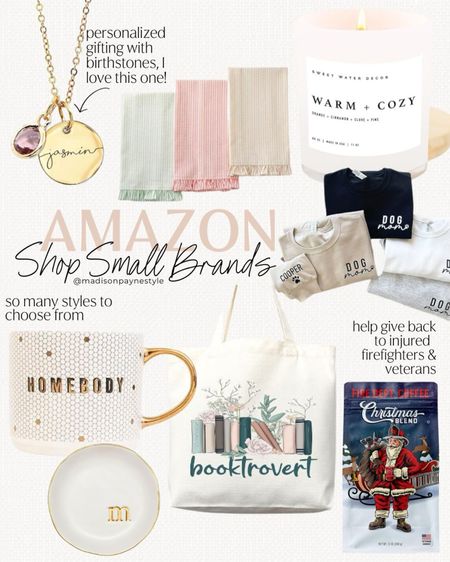 Even if you love Amazon🖤you can still support small business!✨ These are some of my favorites, especially for gifting 🎁 shop small, Amazon, gift ideas, Madison Payne, cyber week 

#LTKGiftGuide #LTKSeasonal #LTKCyberWeek