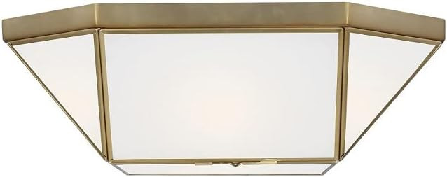 Generation Lighting 2-Light Morrison Ceiling Lamp Satin Brass 7579452-848 | Ceiling Light Fixture... | Amazon (US)