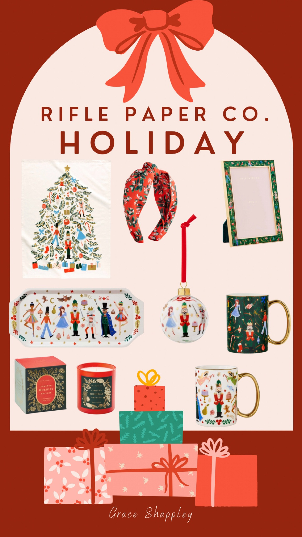 Christmas time is here! My favorite pieces from the Rifle Paper Co. holiday collection! 🎄🎁

#LTKSeasonal #LTKunder50 #LTKHoliday