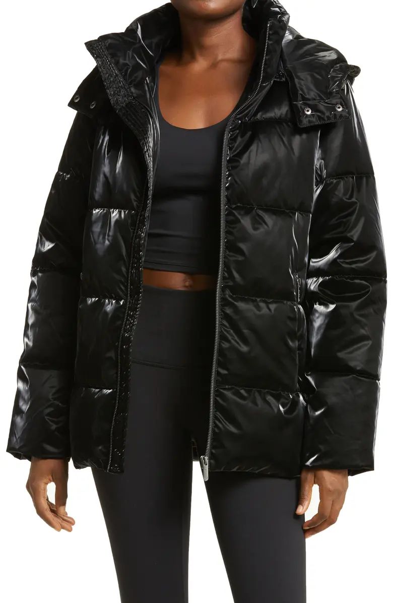 Zella Snow Puffer Jacket with Removable Hood | Nordstrom | Nordstrom