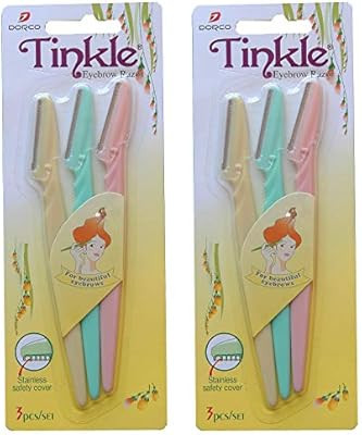 Tinkle Eyebrow Razor Pack of 6 | Amazon (US)
