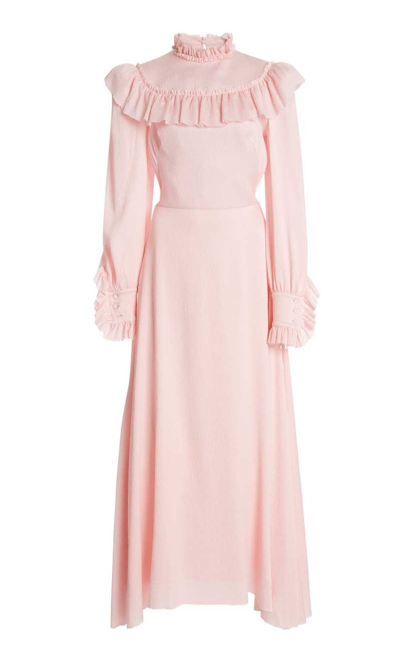 The Firefly Frilled Crepe Dress | Moda Operandi Global