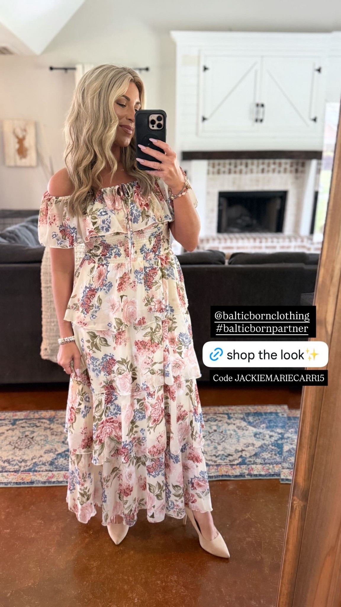 How pretty is this off the shoulder dress that will probably be my Easter dress. The colors are gorgeous! Baltic Born has the prettiest Spring dresses right now.

Spring dresses, spring outfits 2026, Easter dresses

Use code JACKIEMARIECARR15 to save! 

#LTKSpringSale #LTKSaleAlert #LTKSeasonal