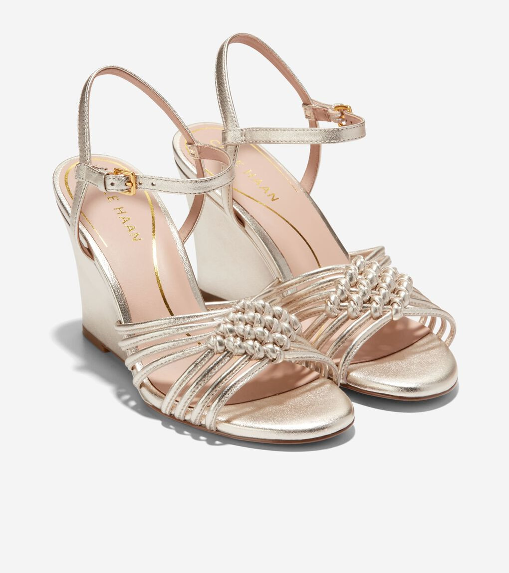 Women's Jitney Knot Wedge Sandals | Cole Haan (US)