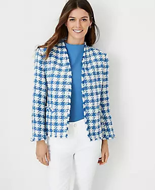 The Cutaway Jacket in Tweed | Ann Taylor (US)