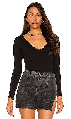 Lovers + Friends Amza Bodysuit in Black from Revolve.com | Revolve Clothing (Global)