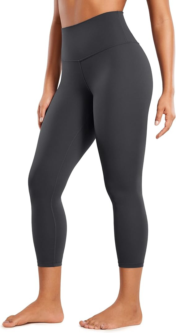 CRZ YOGA Butterluxe High Waisted Capris Workout Leggings for Women 23'' - Lounge Buttery Soft Yog... | Amazon (US)