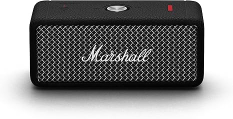 Marshall Emberton II Portable Bluetooth Speaker, Black & Steel | Amazon (US)
