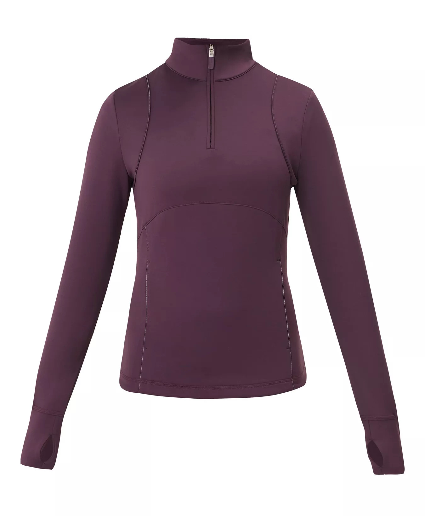 Therma Half Zip Midlayer  - Neptune Purple | Women's Jumpers + Hoodies | Sweaty Betty | Sweaty Betty UK