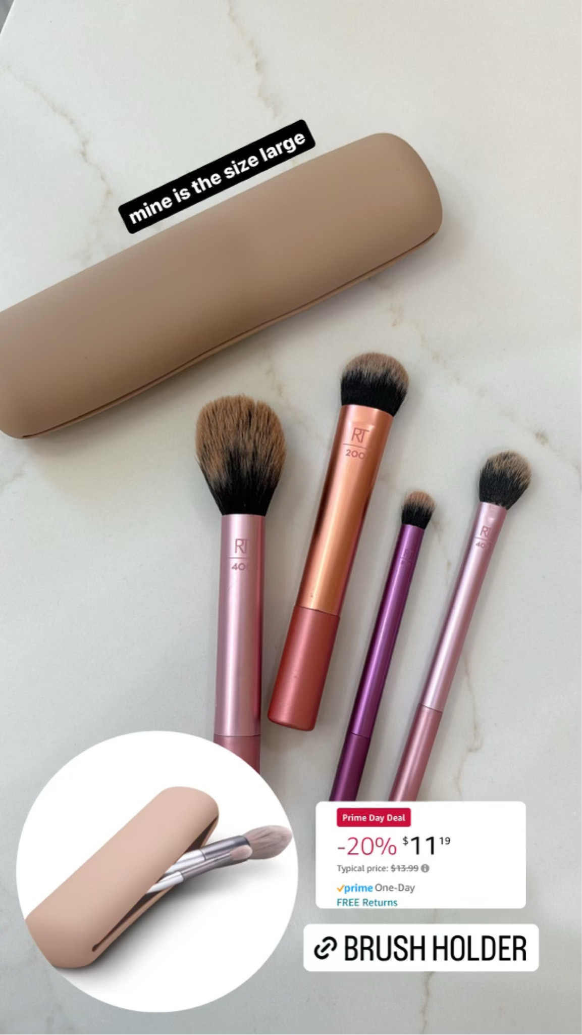 I love this travel make up brush holder!

Prime days, amazon prime 

#LTKSaleAlert #LTKBeauty